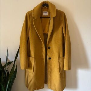 Old Navy Yellow Pea Coat Classic